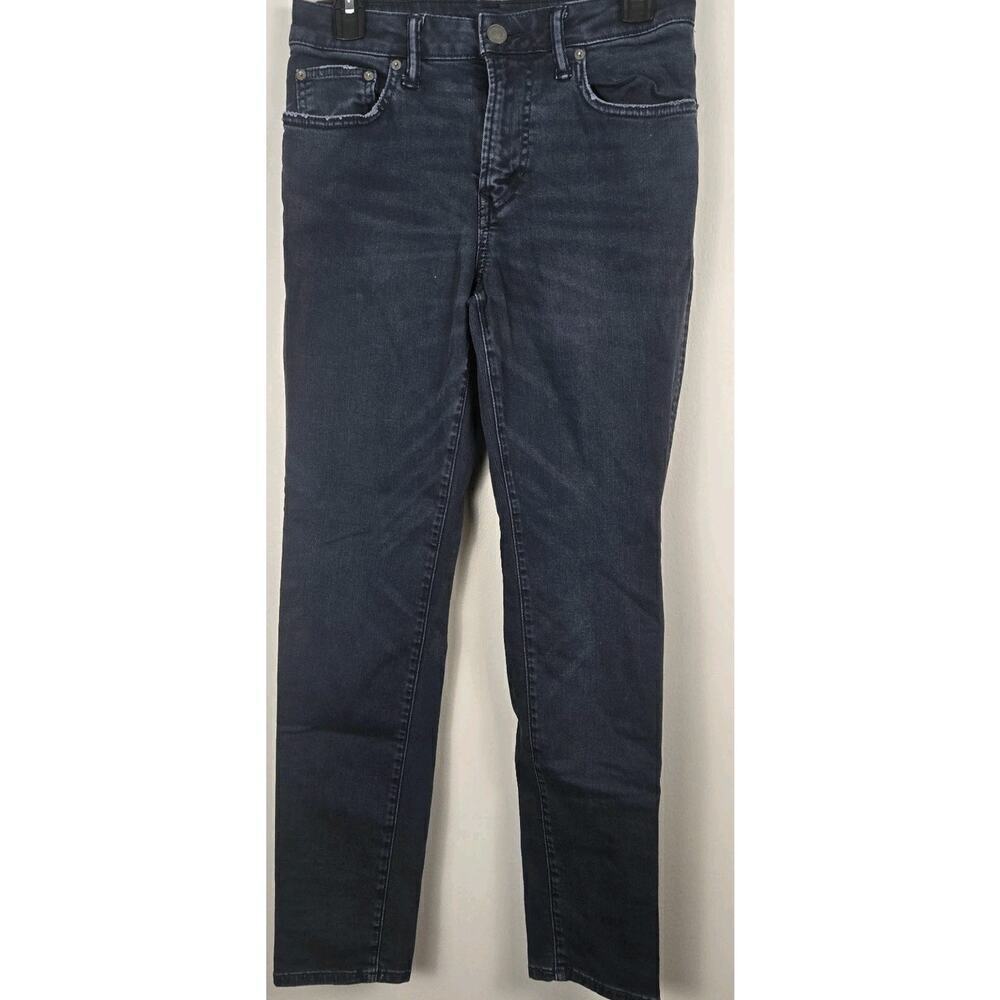 American Eagle Women Blue Straight Leg NEXT LEVEL Flex Denim Jeans 28X30 Classic